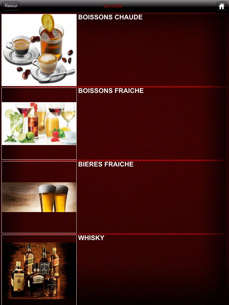 Café de la Place iPad 應用截圖