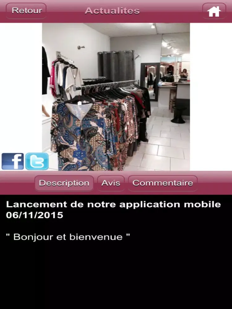 Cléo Mode Vêtement Femme iPad  Screenshots