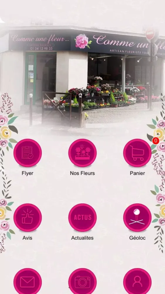 Comme une fleur Montmorency應用截圖