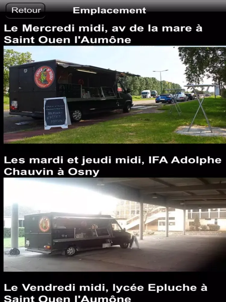 Tangkapan layar Crock N'Roule Food Truck iPad 