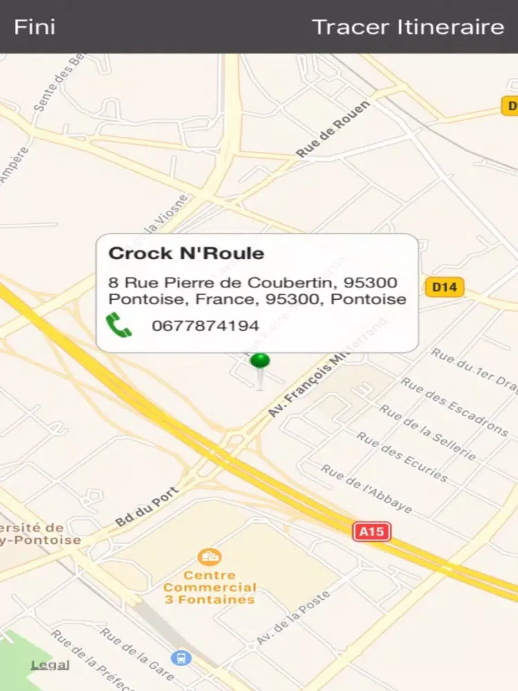 Tangkapan layar Crock N'Roule Food Truck iPad 