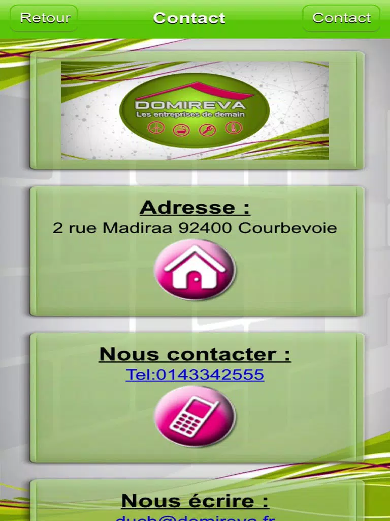 Zrzuty ekranu Domireva AP2C iPad 