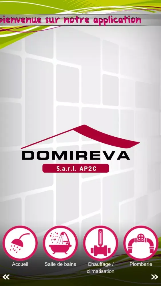 Capturas de tela do Domireva AP2C