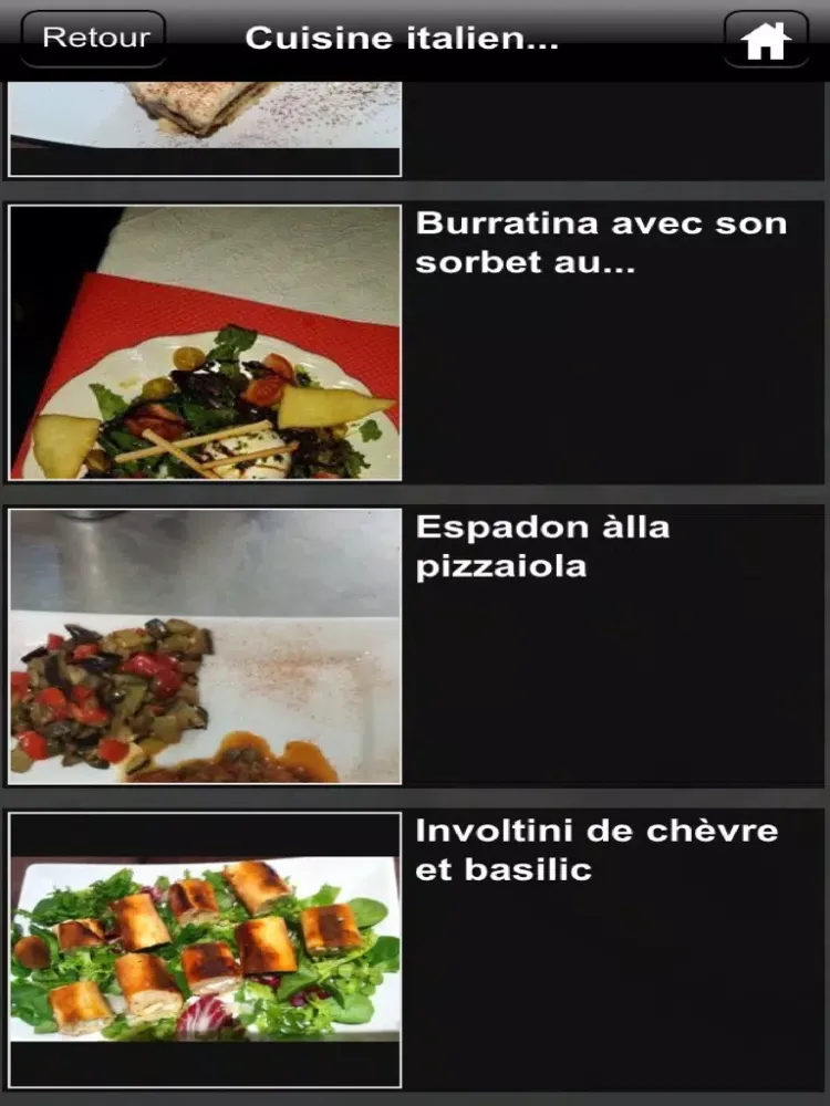 Don Giovanni Ristorante iPad 应用截图