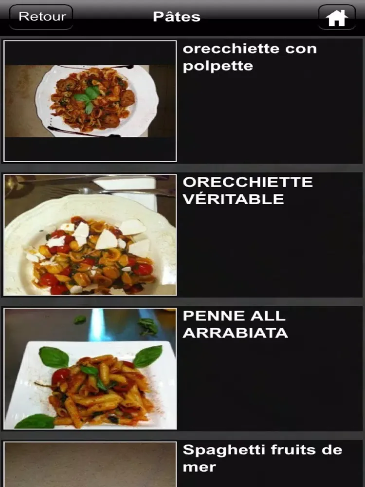 Don Giovanni Ristorante iPad 应用截图