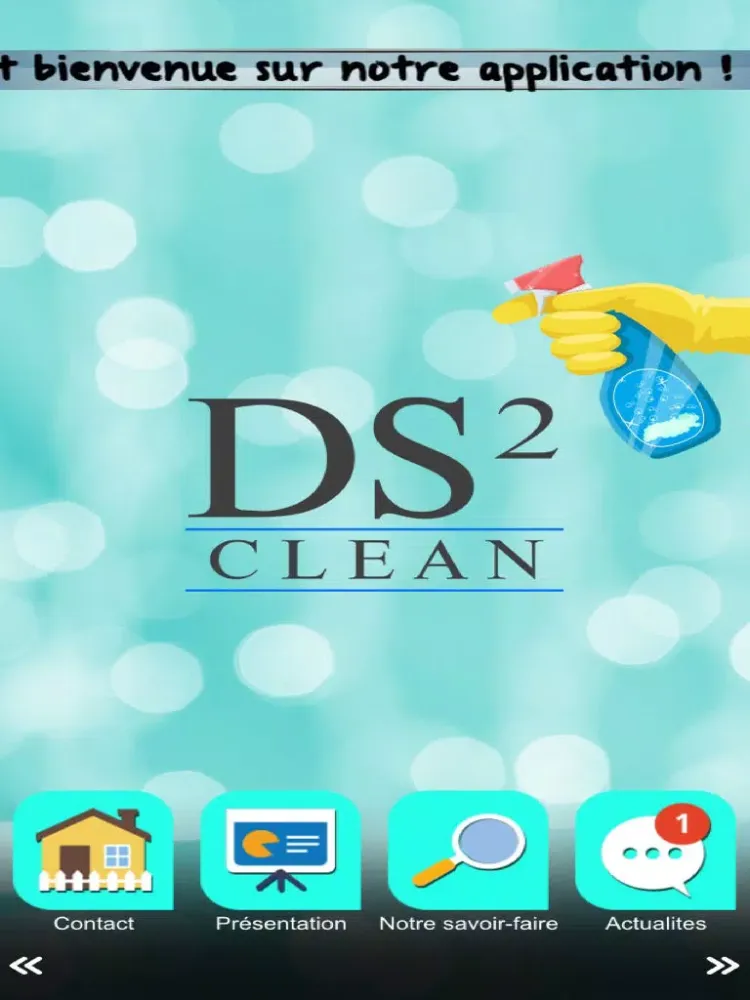 Tangkapan skrin DS2 Clean iPad 
