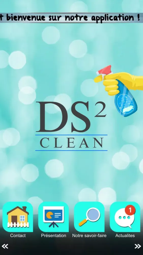 Tangkapan skrin DS2 Clean