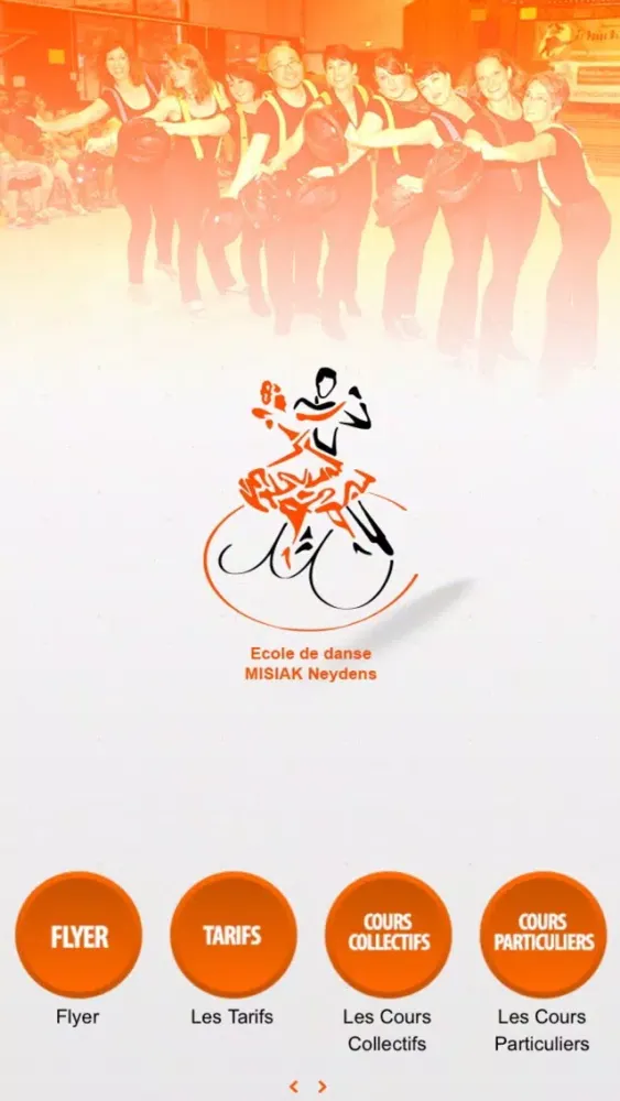 Captures d'écran de École de danse Misiak