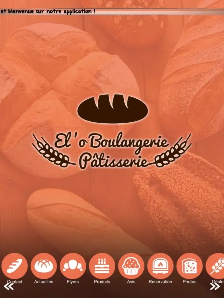 El'o Boulangerie Pâtisserie iPad 应用截图