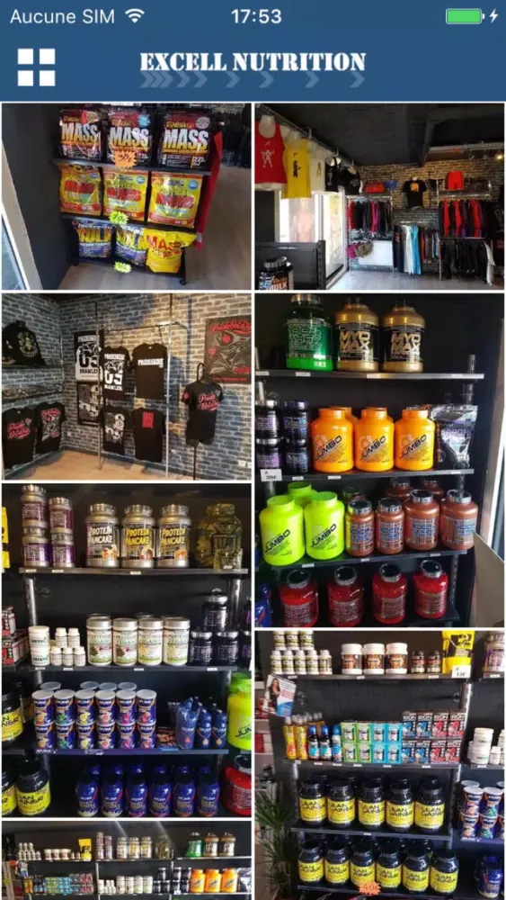 Excell Nutrition Screenshots