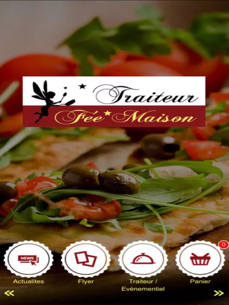 Fée Maison Traiteur iPad  Ekran Görüntüleri