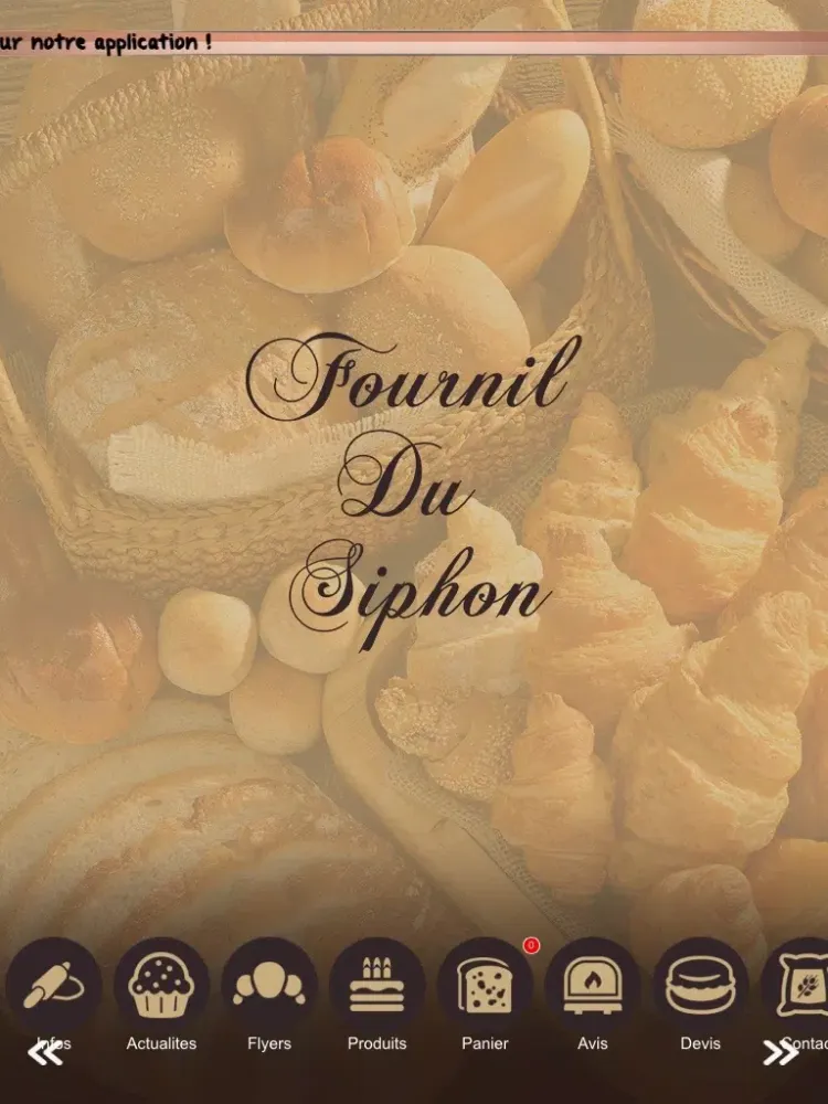 Le Fournil du Siphon iPad  Ekran Görüntüleri