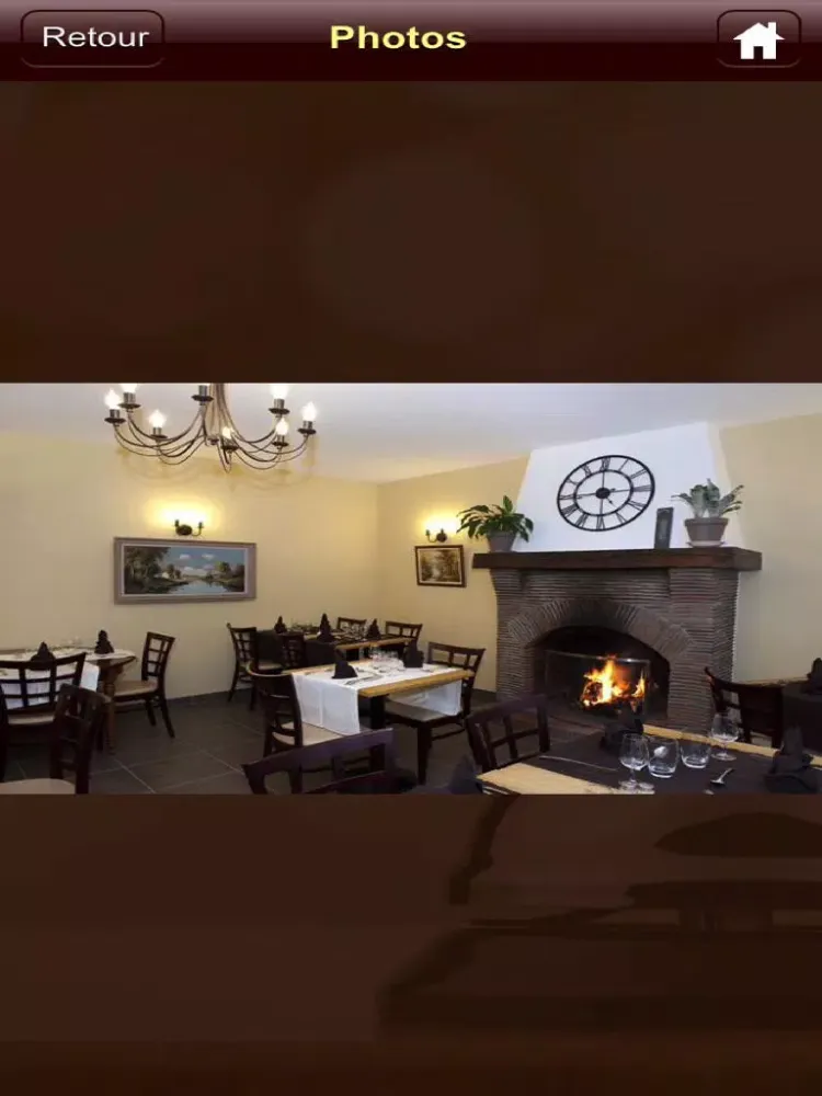 Tangkapan skrin Hôtel Restaurant La Madeleine iPad 