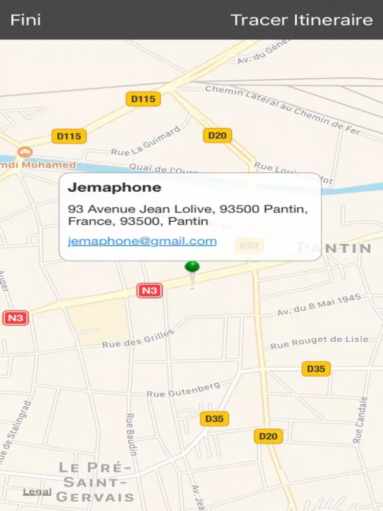 Capturas de pantalla de Jemaphone Pantin iPad 