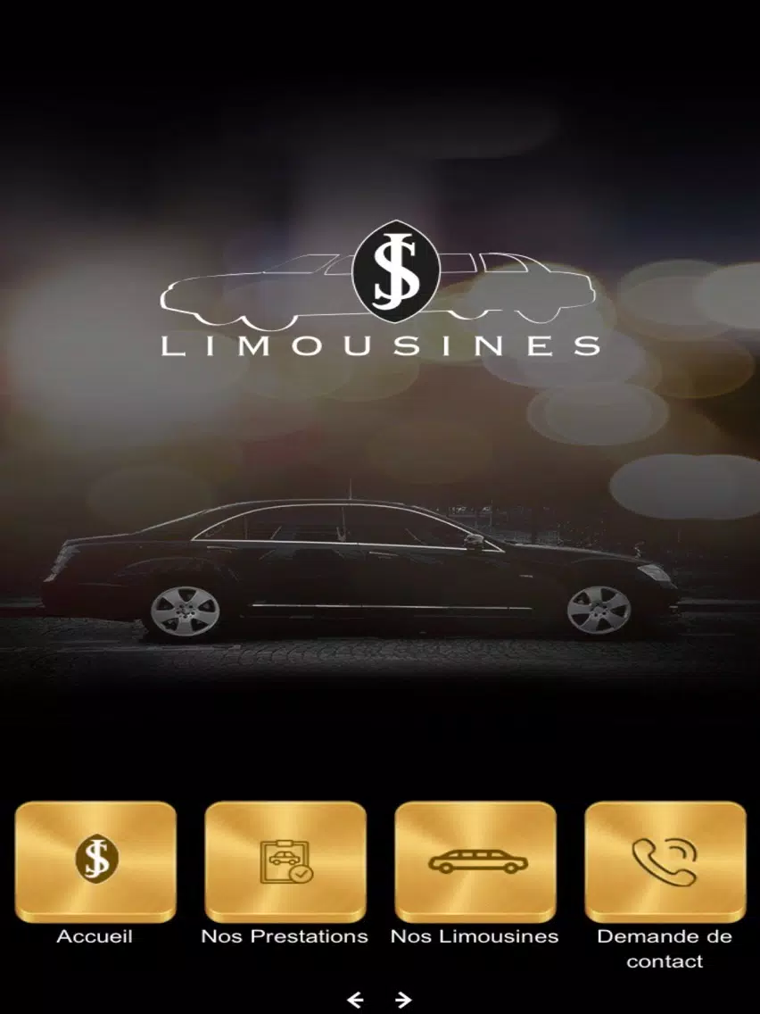 Ảnh chụp màn hình của JSL Chauffeur iPad 