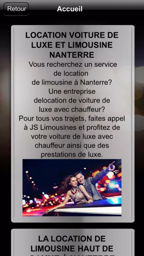 Screenshot di JSL Chauffeur