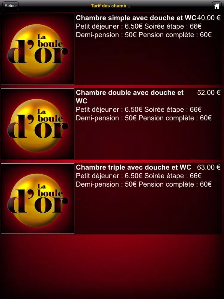 La Boule D'Or iPad  سکرین شاٹس