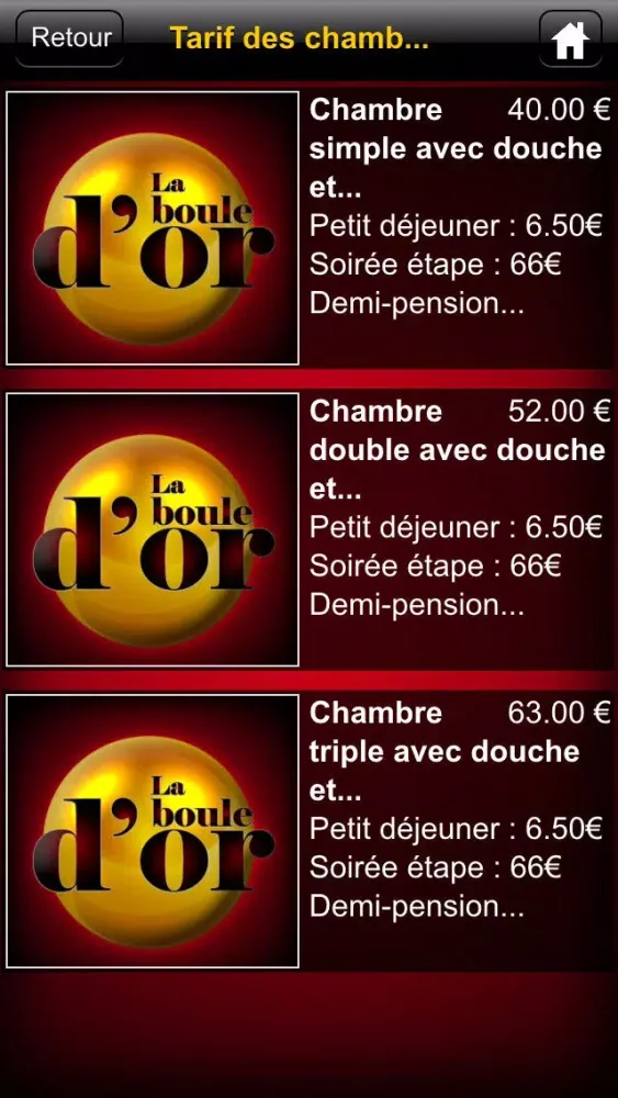 La Boule D'Or سکرین شاٹس