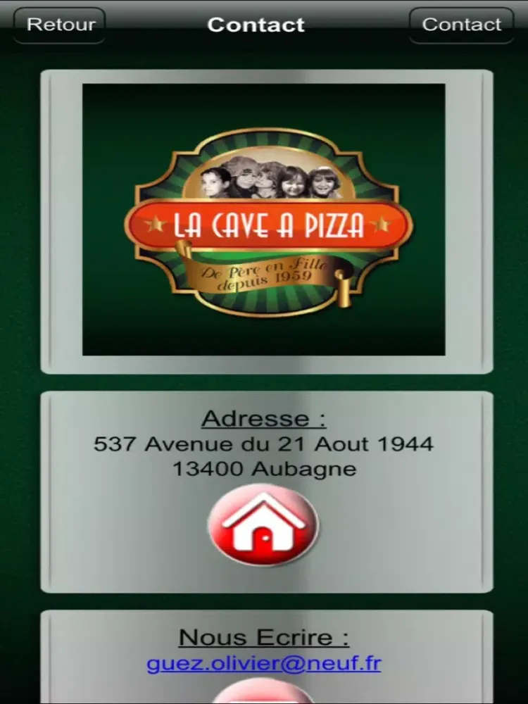 La Cave à Pizza iPad  স্ক্রিনশট