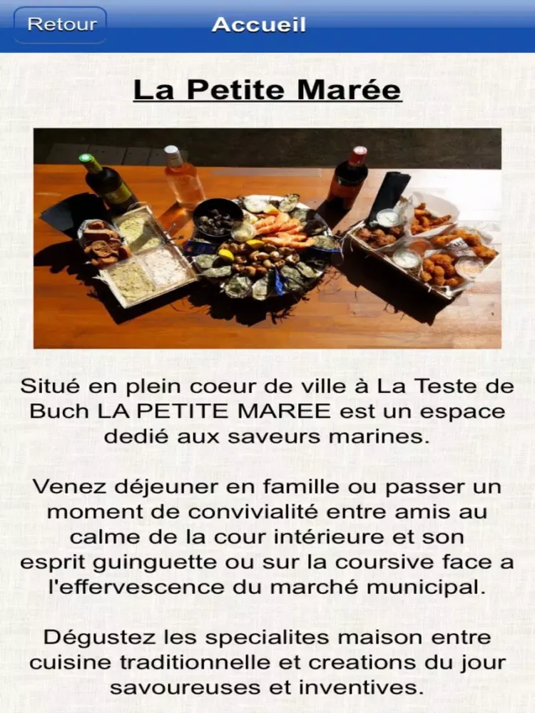 Zrzuty ekranu La Petite Marée iPad 