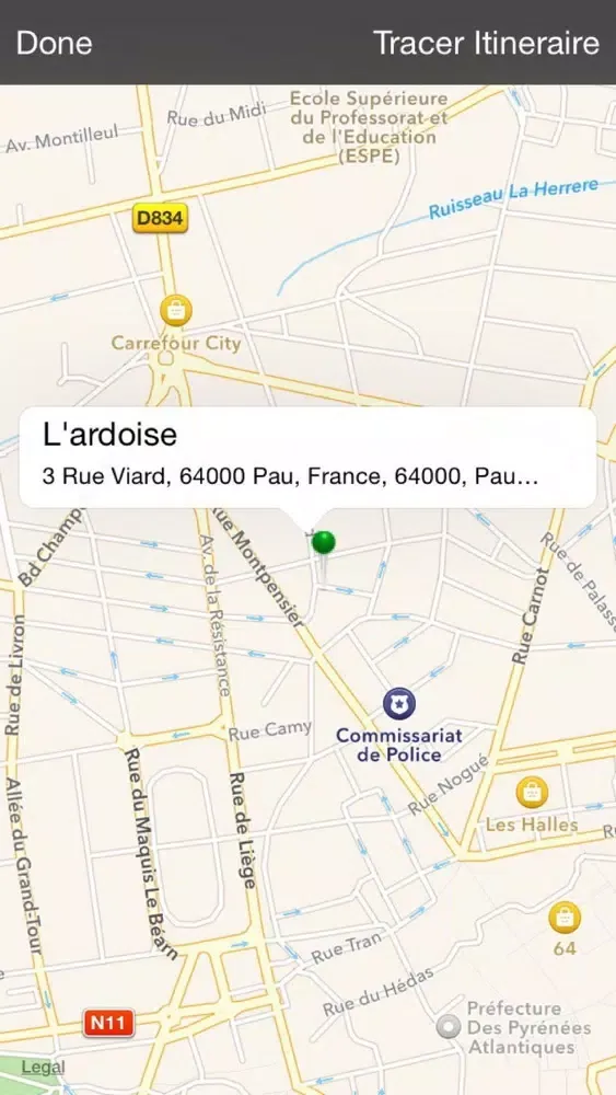 Tangkapan layar Restaurant L'Ardoise