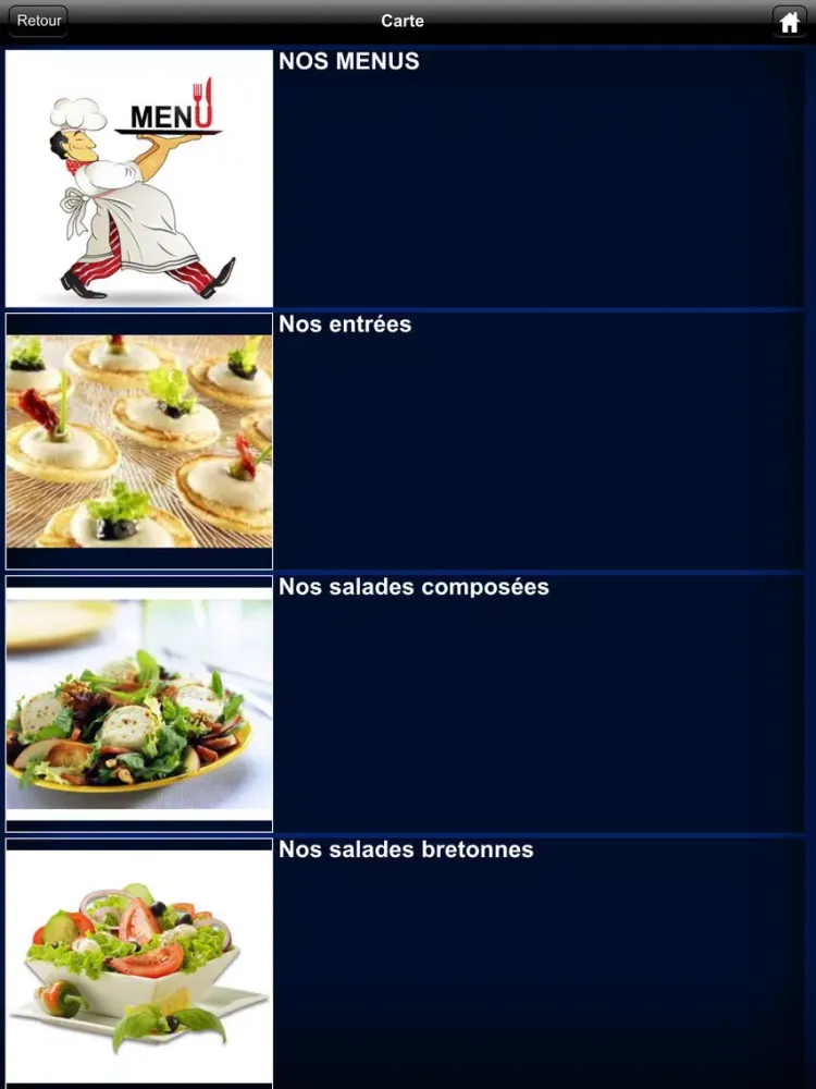 La Table à Crêpes iPad  スクリーンショット