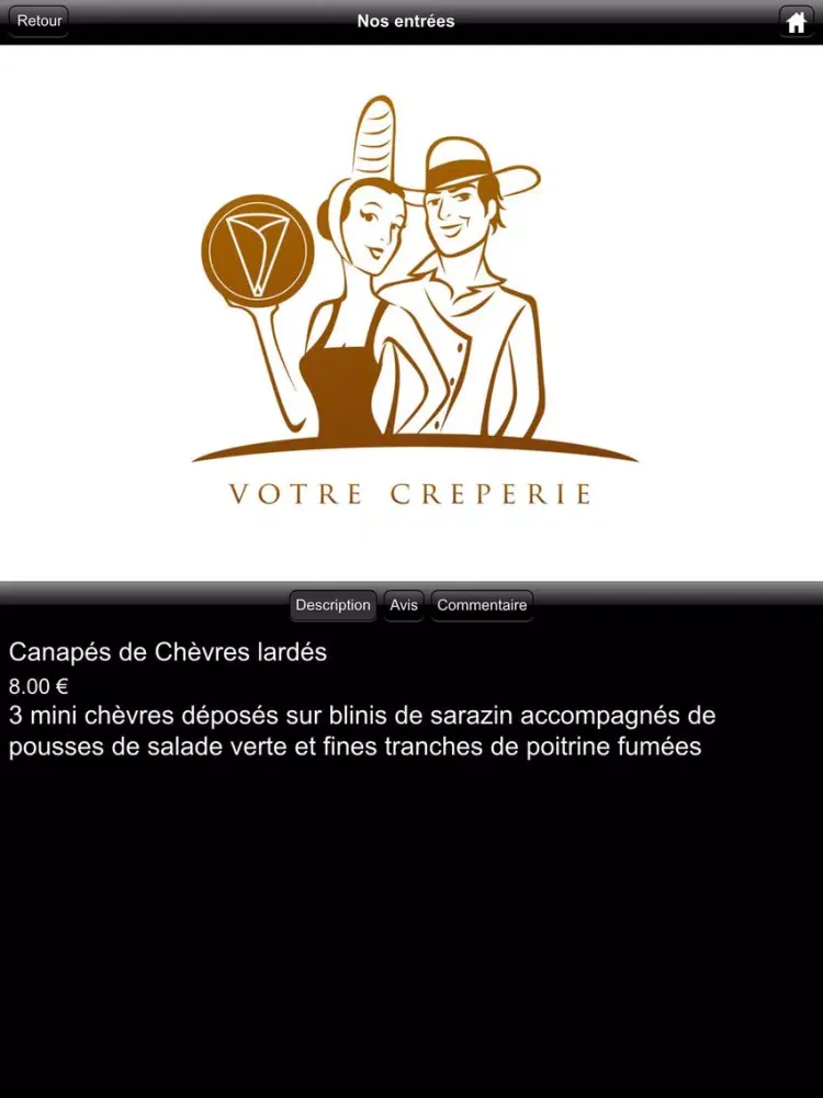 La Table à Crêpes iPad  スクリーンショット