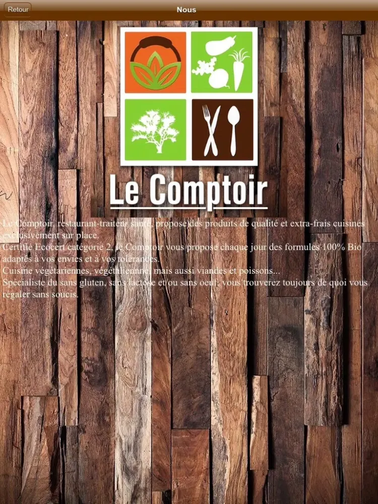 Le Comptoir Nice iPad  Ekran Görüntüleri