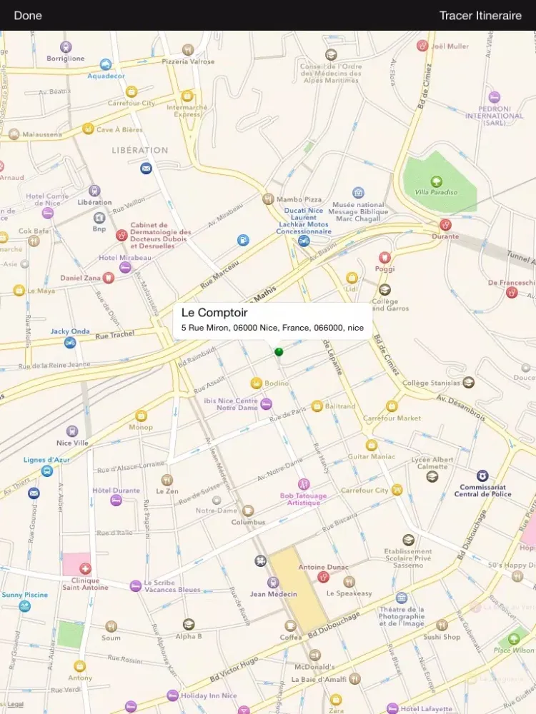 Le Comptoir Nice iPad  Ekran Görüntüleri