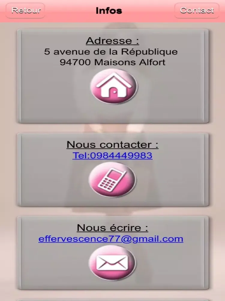 L'effervescence prêt à porter iPad  Screenshots