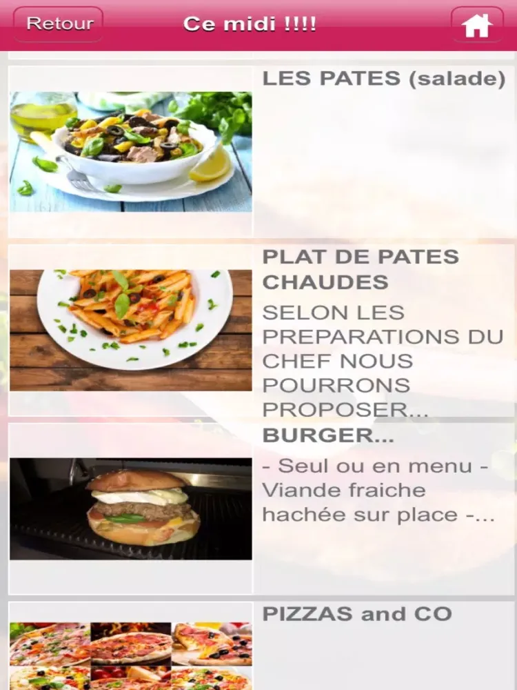 Ảnh chụp màn hình của Le Fournil de la Rose iPad 