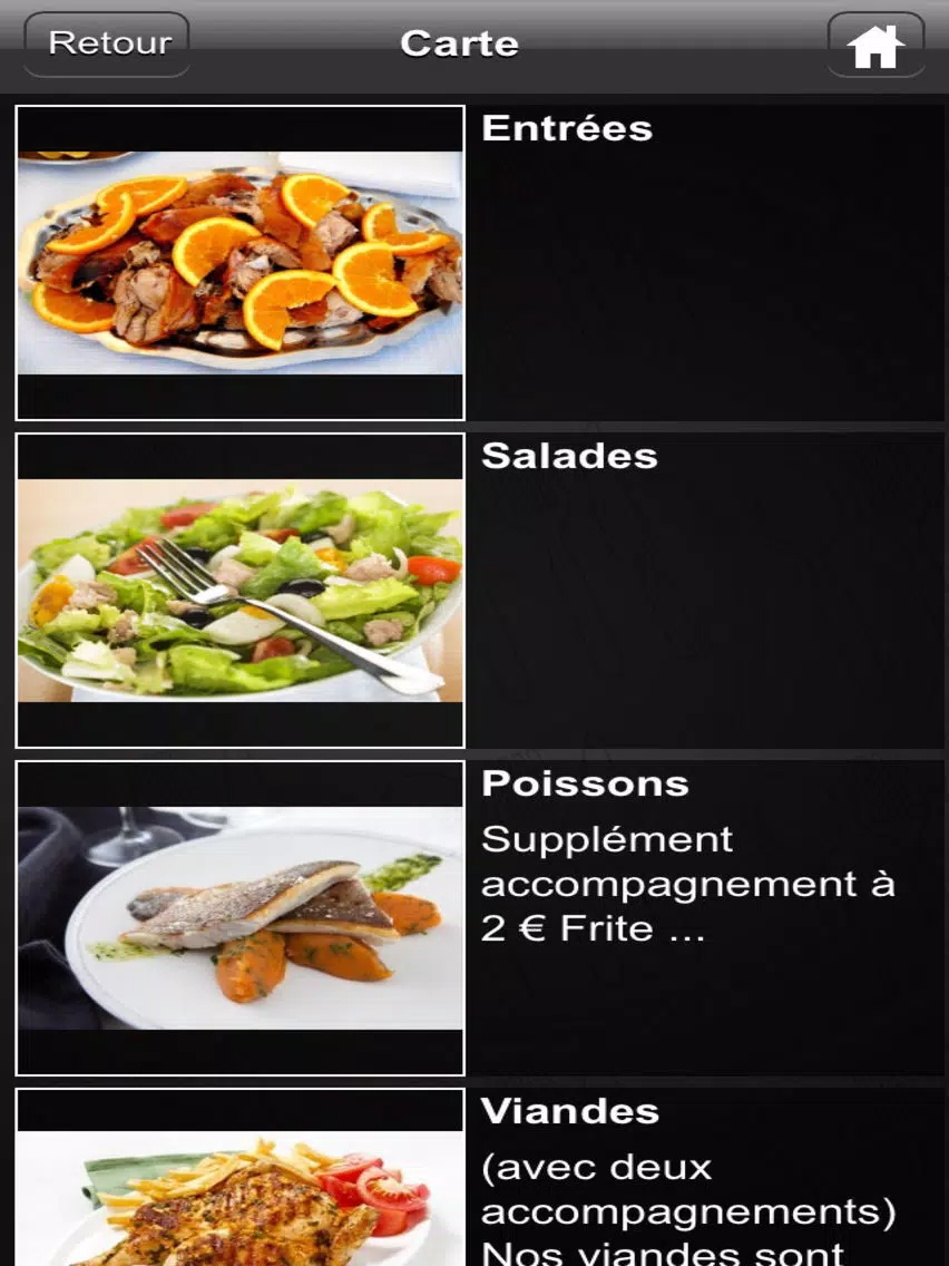 Restaurant O Forno iPad  스크린샷