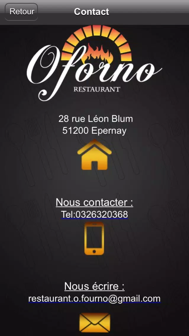 Restaurant O Forno 스크린샷