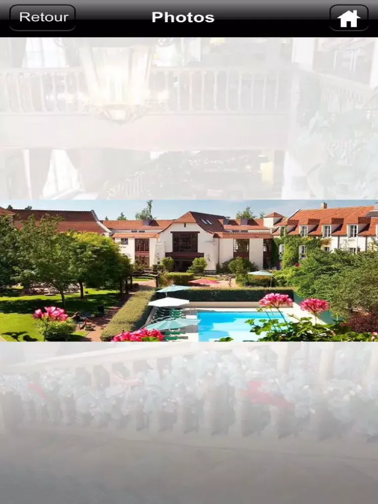 Tangkapan skrin Le Manoir de Gressy iPad 
