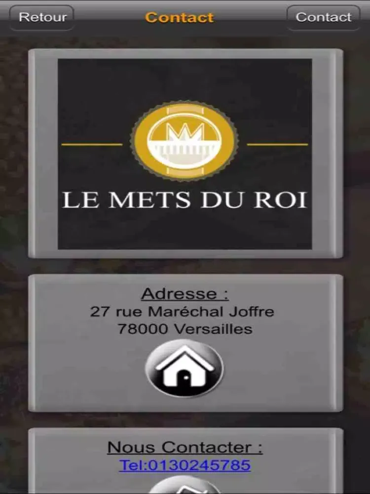 Le Mets du Roi iPad 應用截圖