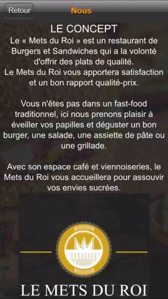 Le Mets du Roi應用截圖