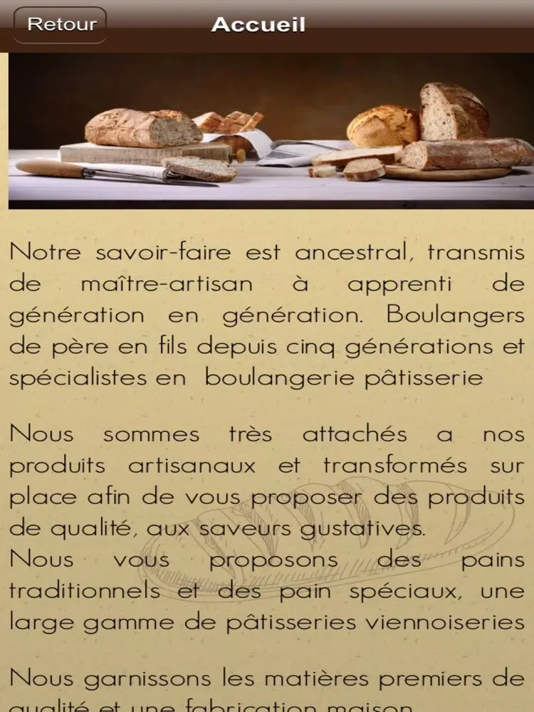 Captures d'écran de Le Pain du Ch'timi iPad 