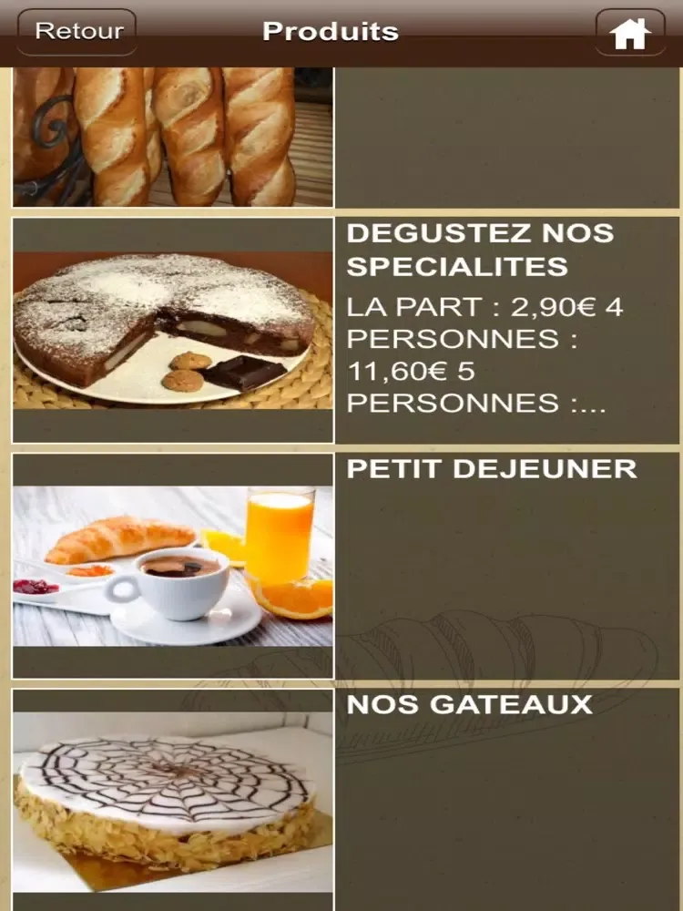 Captures d'écran de Le Pain du Ch'timi iPad 