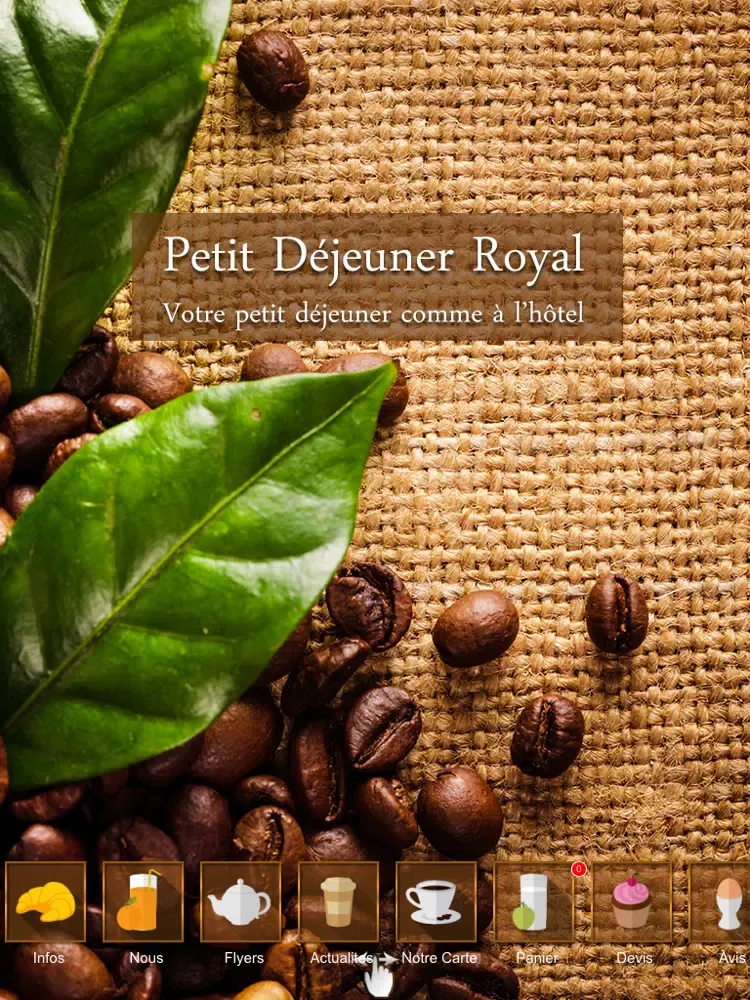 Ảnh chụp màn hình của Petit Déjeuner Royal iPad 