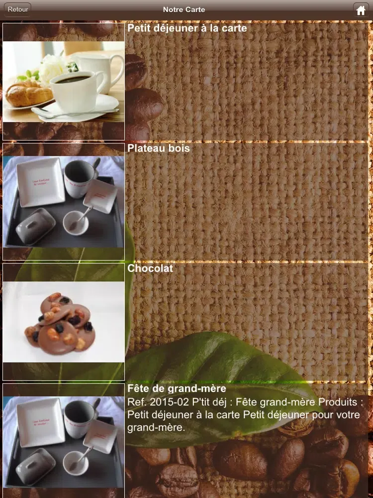 Ảnh chụp màn hình của Petit Déjeuner Royal iPad 