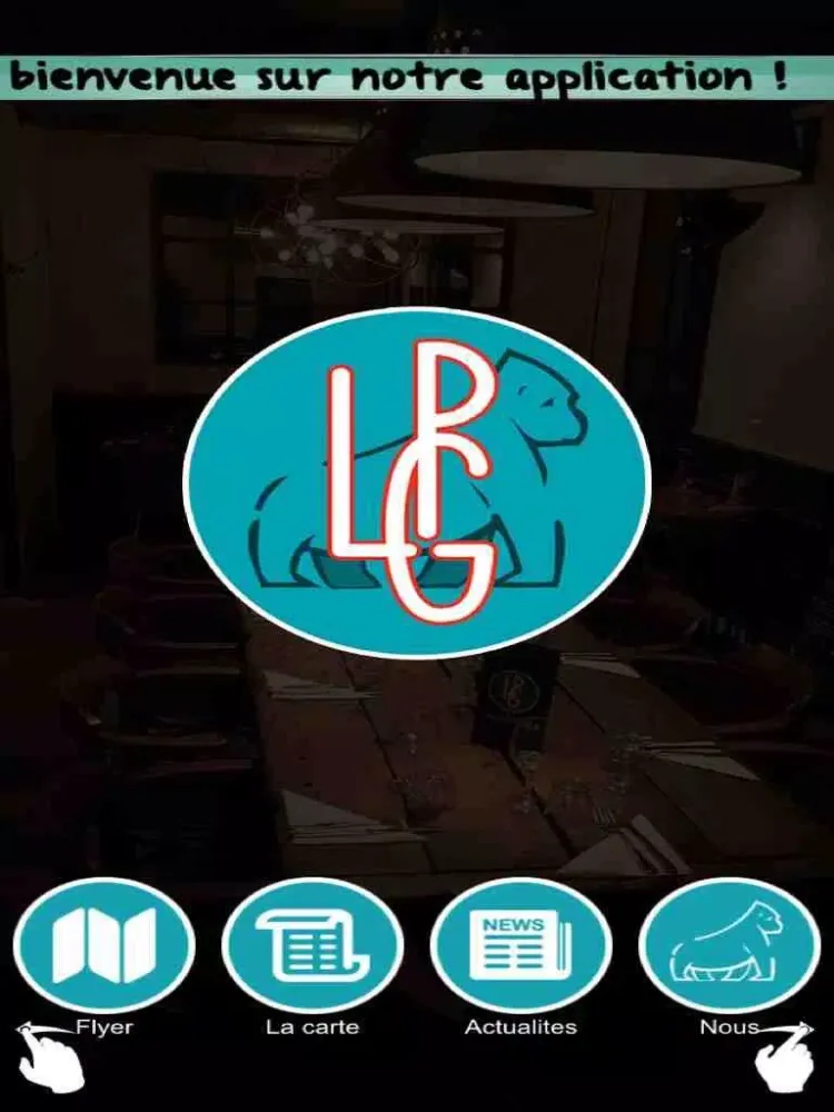 Restaurant Le Petit Gorille iPad  Screenshots