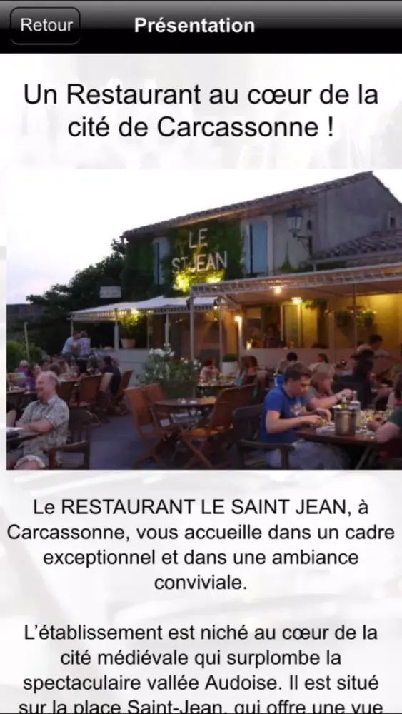 ภาพหน้าจอของ Restaurant Le Saint Jean