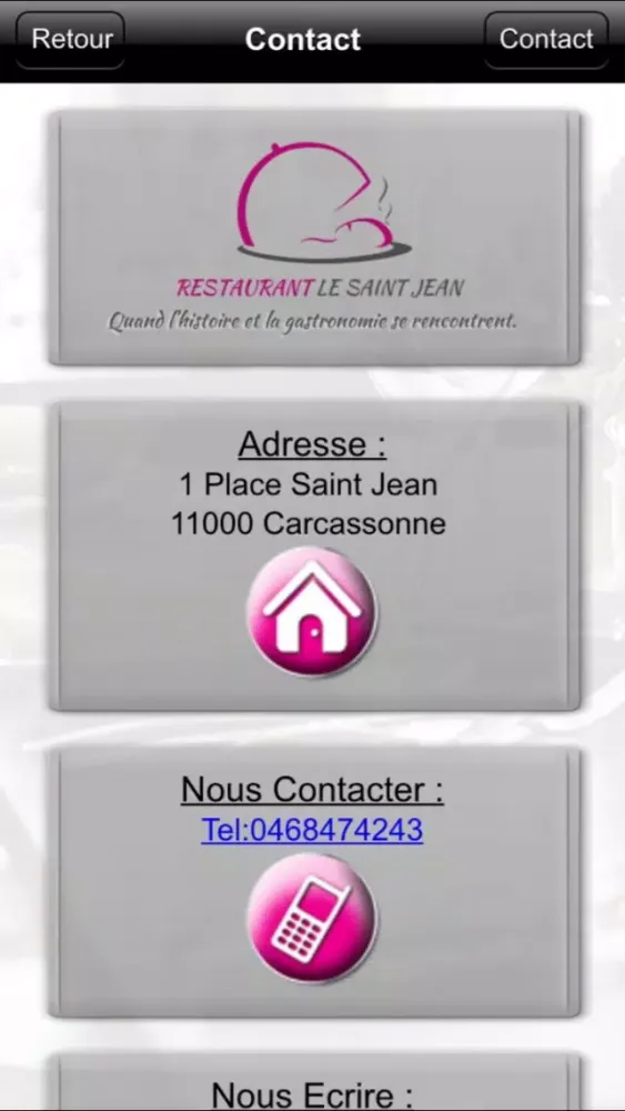 ภาพหน้าจอของ Restaurant Le Saint Jean