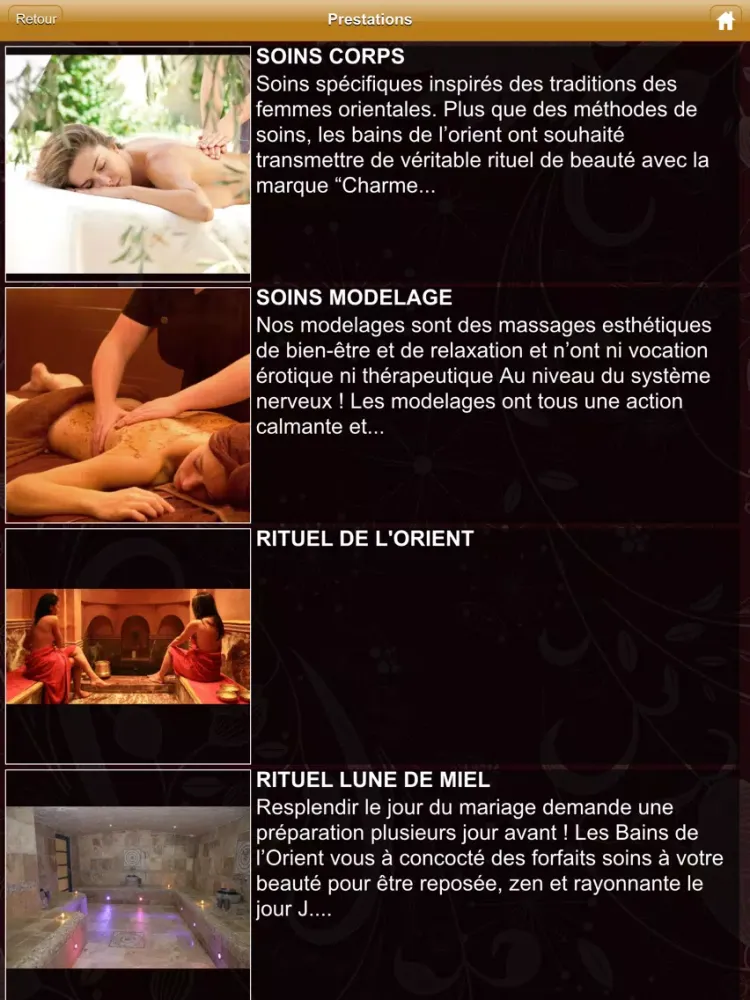 Les Bains de l'Orient iPad  Screenshots