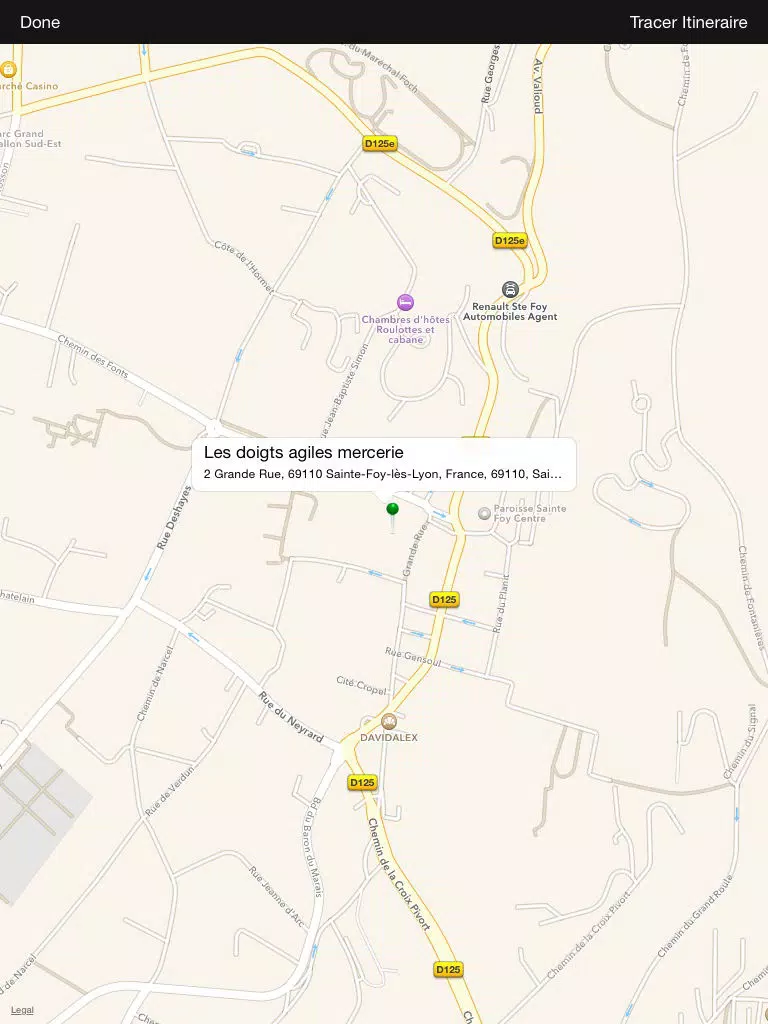 Les Doigts Agiles Mercerie iPad  Screenshots