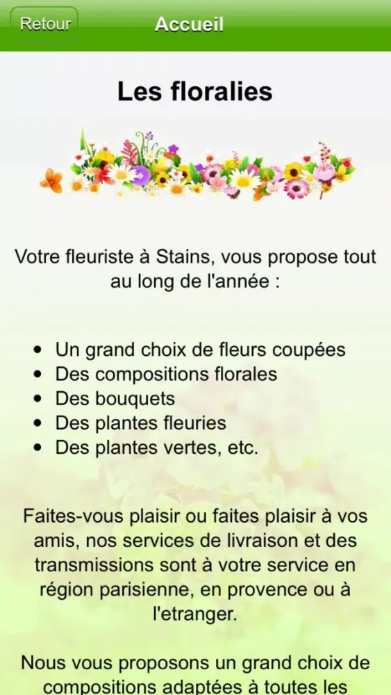 Capturas de pantalla de Les Floralies Stains
