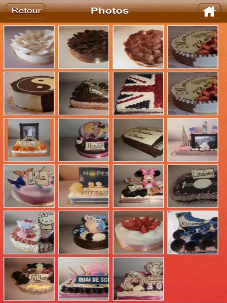 Ảnh chụp màn hình của Les Gâteaux Dorian iPad 