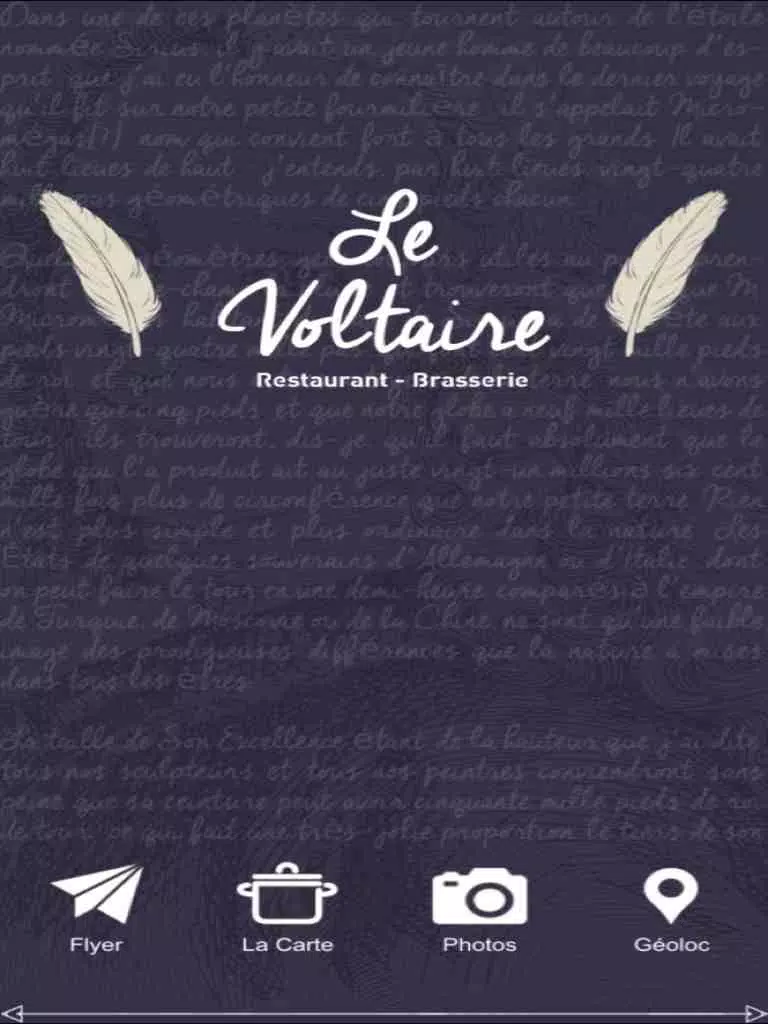 Le Voltaire iPad  স্ক্রিনশট