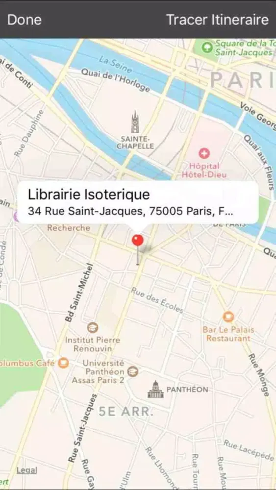 Capturas de pantalla de Librairie Esotérique