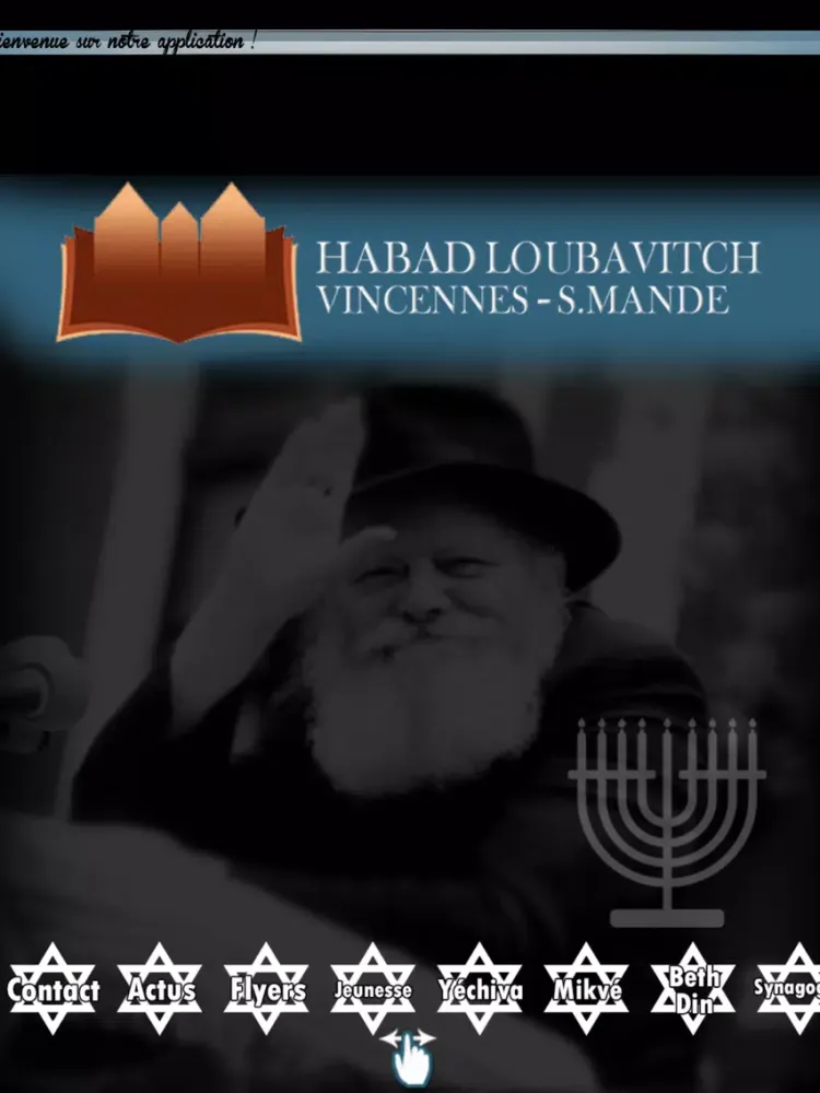 Capturas de pantalla de Loubavitch Vincennes iPad 